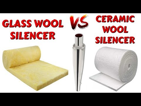 Ceramic Wool Vs Glass Wool Silencer - LIVE 